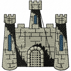 Buildings Embroidery Design 10 Buildings Embroidery Design 10